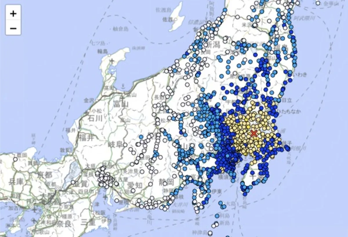 Terremoto atinge o Japão e deixa pelo menos dez feridos